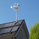 Illustration for article titled Energy Ball Turns Your Roof into a Wind Turbine Farm